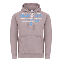 Vintage Zinc whoever said that diamonds are a girls best friend never owned a dog Vintage Hoodie - linhVisuals