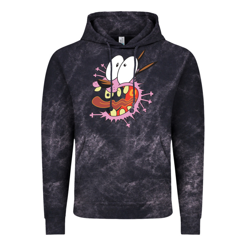Courage The Cowardly Dog Vintage Hoodie by linhVisuals | Teevron
