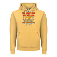 Vintage Mustard wonder  woman Vintage Hoodie - linhVisuals
