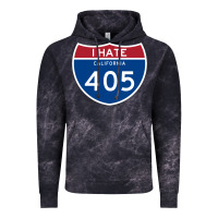 Cloud Black los angeles california interstate 405 (i 405) sweatshirt Vintage Hoodie - linhVisuals