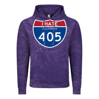 Cloud Purple los angeles california interstate 405 (i 405) sweatshirt Vintage Hoodie - linhVisuals