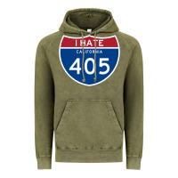 Vintage Olive los angeles california interstate 405 (i 405) sweatshirt Vintage Hoodie - linhVisuals
