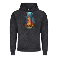 Vintage Black Souls Bonfire Vintage Hoodie - linhVisuals