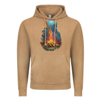 Souls Bonfire Vintage Hoodie | Teevron