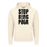 Vintage Artic Stop Being Poor Vintage Hoodie - linhVisuals