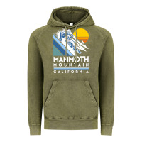 Vintage Olive mammoth mountain california retro ski sweatshirt Vintage Hoodie - linhVisuals