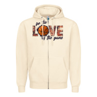 Sandshell basketball love of the game Zipper Hoodie - JahusDesignShop