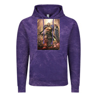 Cloud Purple Warhammer Characters Vintage Hoodie - linhVisuals