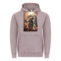 Vintage Zinc Warhammer Characters Vintage Hoodie - linhVisuals