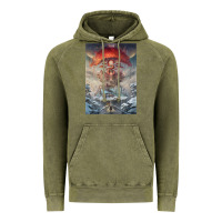 Vintage Olive The Painted World Vintage Hoodie - linhVisuals