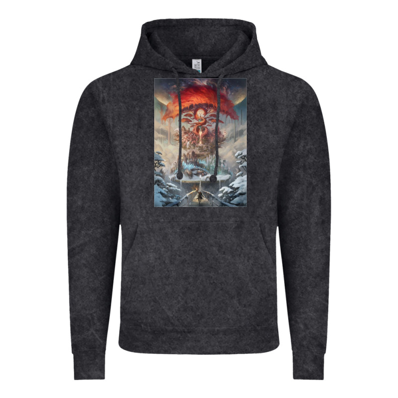 The Painted World Vintage Hoodie by linhVisuals | Teevron