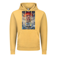 Vintage Mustard The Painted World Vintage Hoodie - linhVisuals