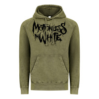 Vintage Olive Motionless In White Vintage Hoodie - linhVisuals