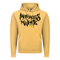 Vintage Mustard Motionless In White Vintage Hoodie - linhVisuals