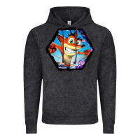 Vintage Black CRASH BANDICOOT LEGENDS Vintage Hoodie - linhVisuals