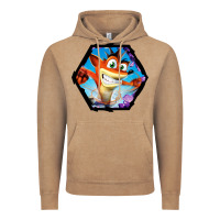 Vintage Coffee CRASH BANDICOOT LEGENDS Vintage Hoodie - linhVisuals