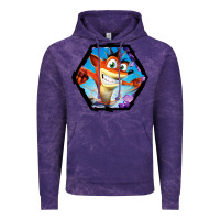 Cloud Purple CRASH BANDICOOT LEGENDS Vintage Hoodie - linhVisuals