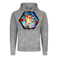 Cloud Rock CRASH BANDICOOT LEGENDS Vintage Hoodie - linhVisuals