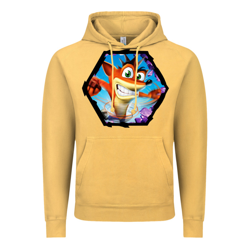 Crash Bandicoot Legends Vintage Hoodie by linhVisuals | Teevron