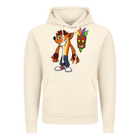 Vintage Artic CRASH BANDICOOT Vintage Hoodie - linhVisuals