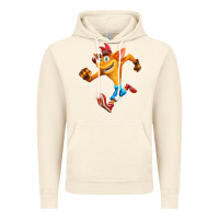 Vintage Artic CRASH BANDICOOT Vintage Hoodie - linhVisuals