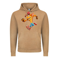 Vintage Camel CRASH BANDICOOT Vintage Hoodie - linhVisuals