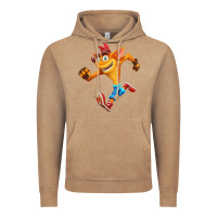 Vintage Coffee CRASH BANDICOOT Vintage Hoodie - linhVisuals