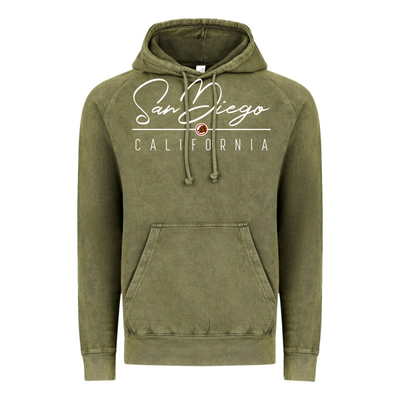San Diego Ca Sweatshirt Vintage Hoodie by linhVisuals | Teevron