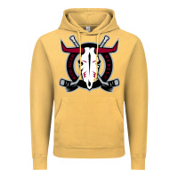 Vintage Mustard deer-red-rebels Vintage Hoodie - linhVisuals