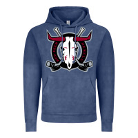 Vintage Denim deer-red-rebels Vintage Hoodie - linhVisuals
