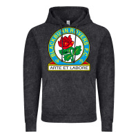 Rovers Black Burn Fc Vintage Hoodie | Teevron