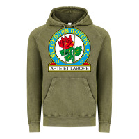 Vintage Olive rovers black burn fc Vintage Hoodie - linhVisuals