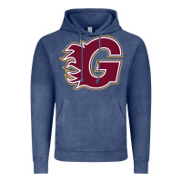 Vintage Denim guildford flames Vintage Hoodie - linhVisuals
