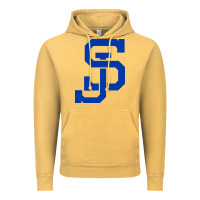 Vintage Mustard san jose state Vintage Hoodie - linhVisuals