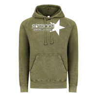 Vintage Olive ROCK STAR Vintage Hoodie - linhVisuals