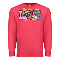 Cardinal dog paw love Premium Sweatshirt - RanaPortraitStore