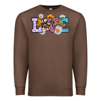 Chestnut dog paw love Premium Sweatshirt - RanaPortraitStore