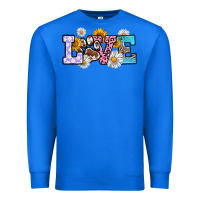 True Royal dog paw love Premium Sweatshirt - RanaPortraitStore