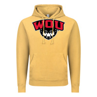 Vintage Mustard western oregon merch, wolves Vintage Hoodie - linhVisuals