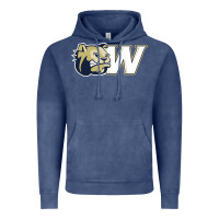 Vintage Denim wingate merch, bulldogs Vintage Hoodie - linhVisuals