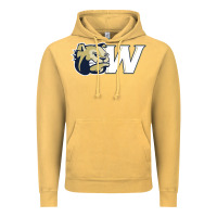 Vintage Mustard wingate merch, bulldogs Vintage Hoodie - linhVisuals