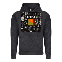 Vintage Black nice bon -iver symbol Vintage Hoodie - linhVisuals