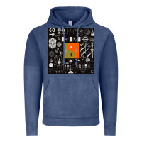 Vintage Denim nice bon -iver symbol Vintage Hoodie - linhVisuals