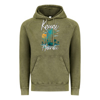 Vintage Olive family vacation retro sunset hawaii kauai t shirt Vintage Hoodie - linhVisuals