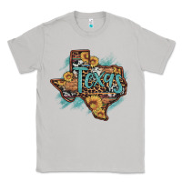 Moon Dust leopard cowhide sunflower texas map Classic Tee - Artiststas