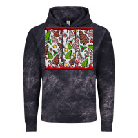 Cloud Black Christmas Cakes Vintage Hoodie - CowhideDigitalArt
