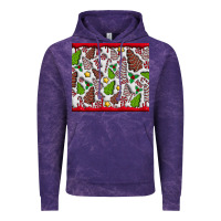 Cloud Purple Christmas Cakes Vintage Hoodie - CowhideDigitalArt