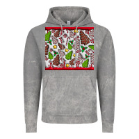 Cloud Rock Christmas Cakes Vintage Hoodie - CowhideDigitalArt