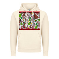 Vintage Artic Christmas Cakes Vintage Hoodie - CowhideDigitalArt