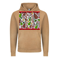 Vintage Camel Christmas Cakes Vintage Hoodie - CowhideDigitalArt